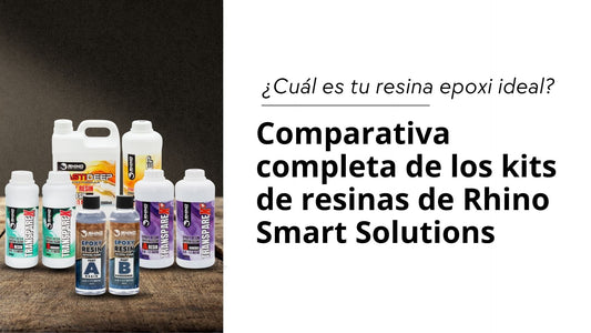 ¿Cuál es tu resina epoxi ideal? Comparativa completa de los kits Rhino Smart Solutions