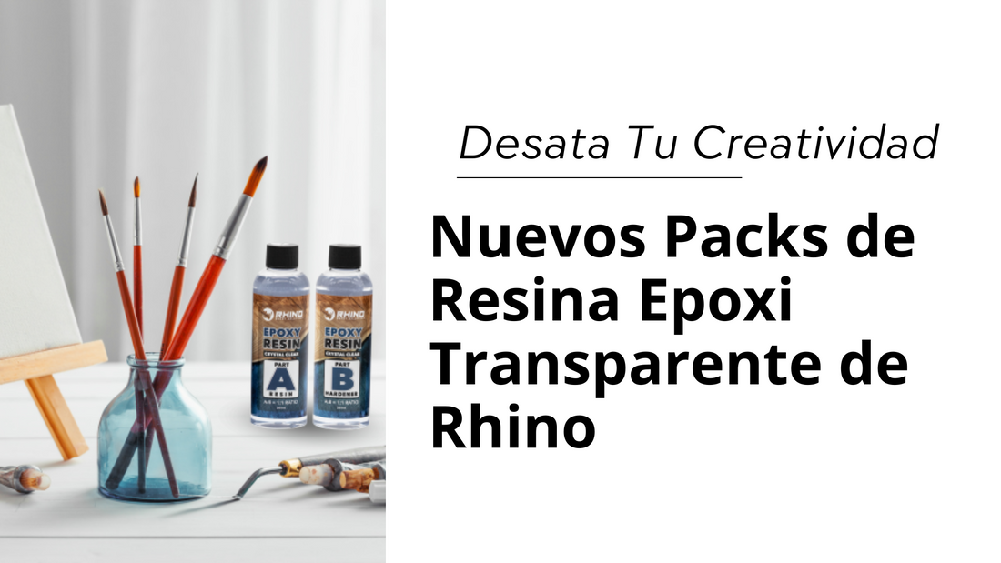 Descubre los Nuevos Packs de Resina Epoxi Transparente de Rhino: Una Revolución Creativa