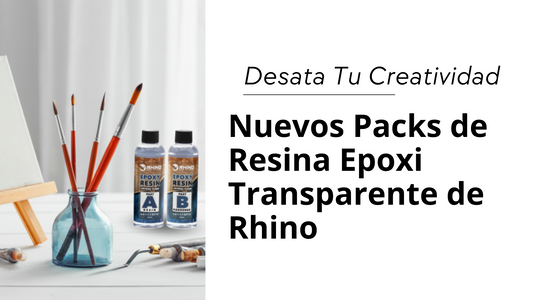 Descubre los Nuevos Packs de Resina Epoxi Transparente de Rhino: Una Revolución Creativa