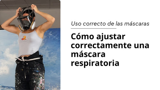Cómo ajustar correctamente una máscara respiratoria para una protección eficaz