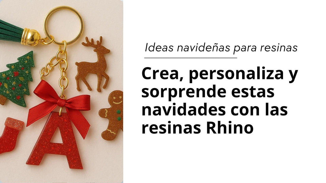 Ideas de artículos navideños con resina epoxi para crear esta Navidad