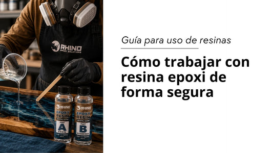 Cómo trabajar con resina epoxi de forma segura: guía para proteger tu salud