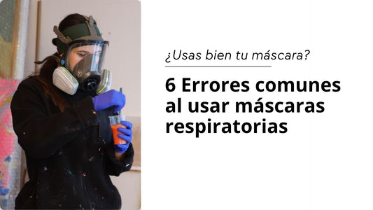 6 Errores comunes al usar máscaras respiratorias (y cómo evitarlos)