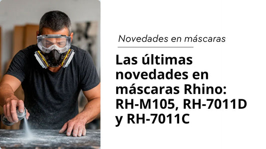 Las últimas novedades en máscaras Rhino: RH-M105, RH-7011D y RH-7011C