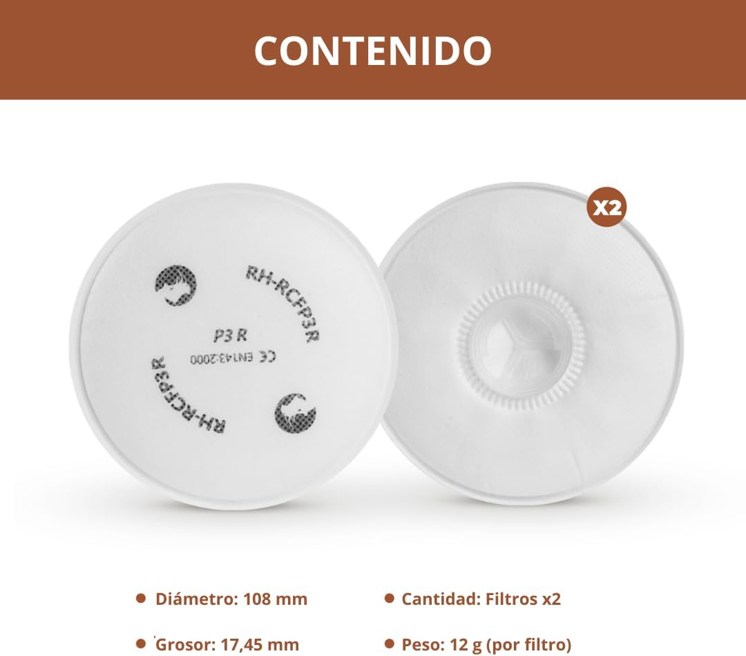 Pack 2 Filtros RH-RCFP3